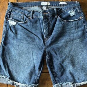 Sofia by Sofia Vergara Blue Jean Shorts Classic Denim Style